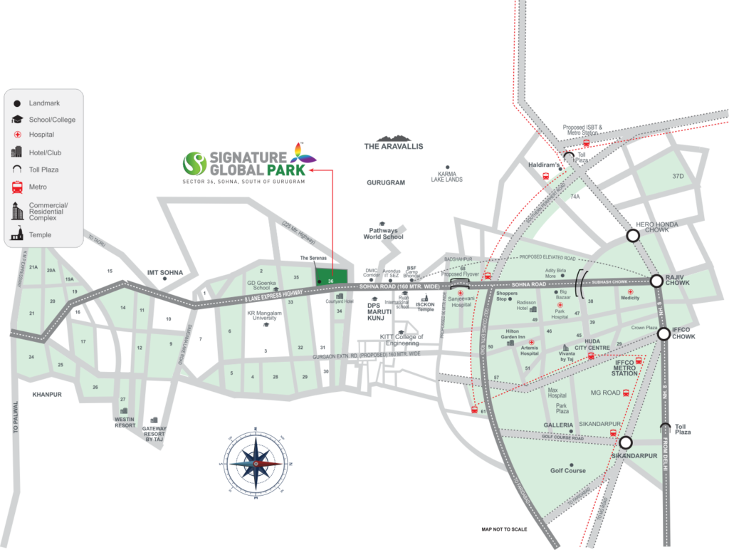 Location Advantage Signature Global Sector 36